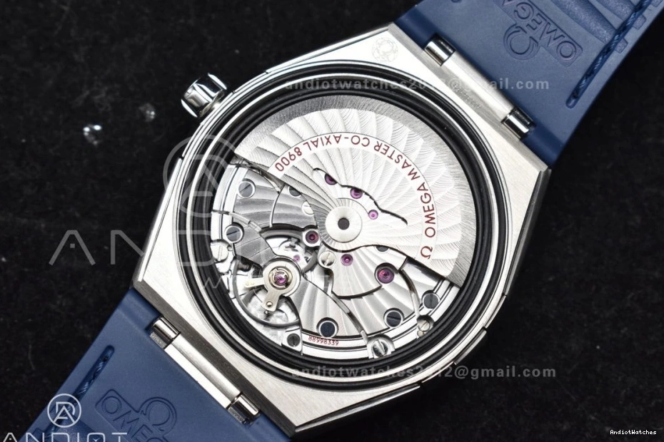 VSF A8900 Edition Clone Best Breathable on 546 Super Constellation Blue Strap Blue Ceramic Blue SS Dial Gummy 1:1 0912